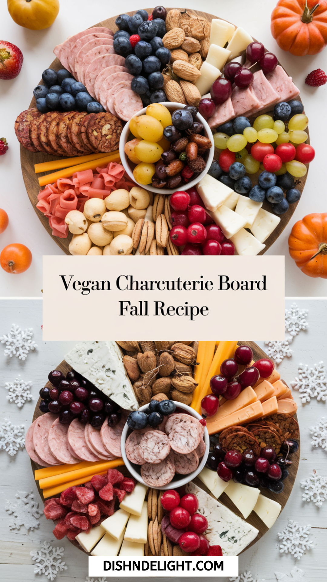 Vegan Charcuterie Board Fall Recipe