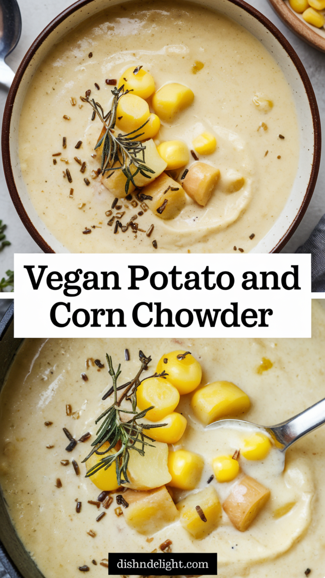 Vegan Potato and Corn Chowder Vegan Potato and Corn Chowder