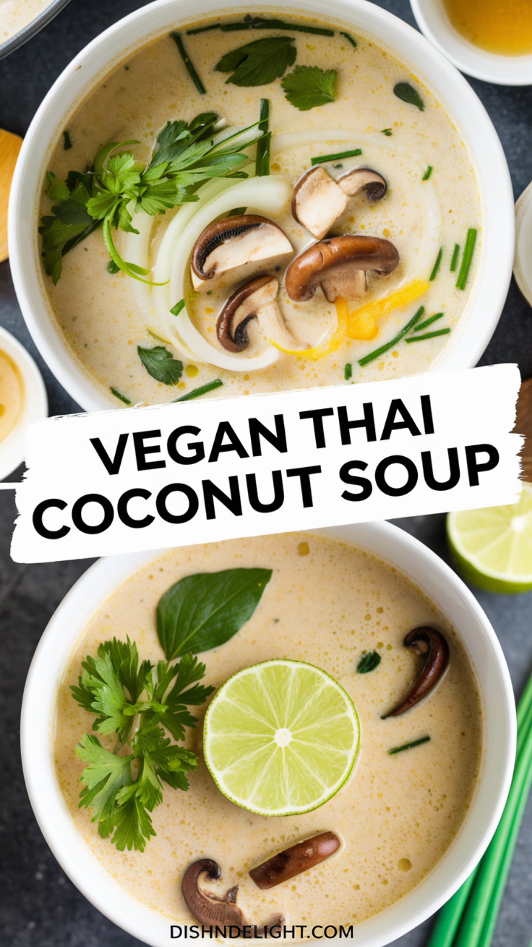 Vegan Thai Coconut Soup Vegan Thai Coconut Soup