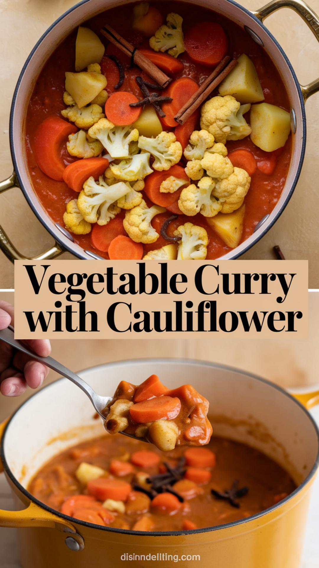 Vegetable Curry with Cauliflower Recipe