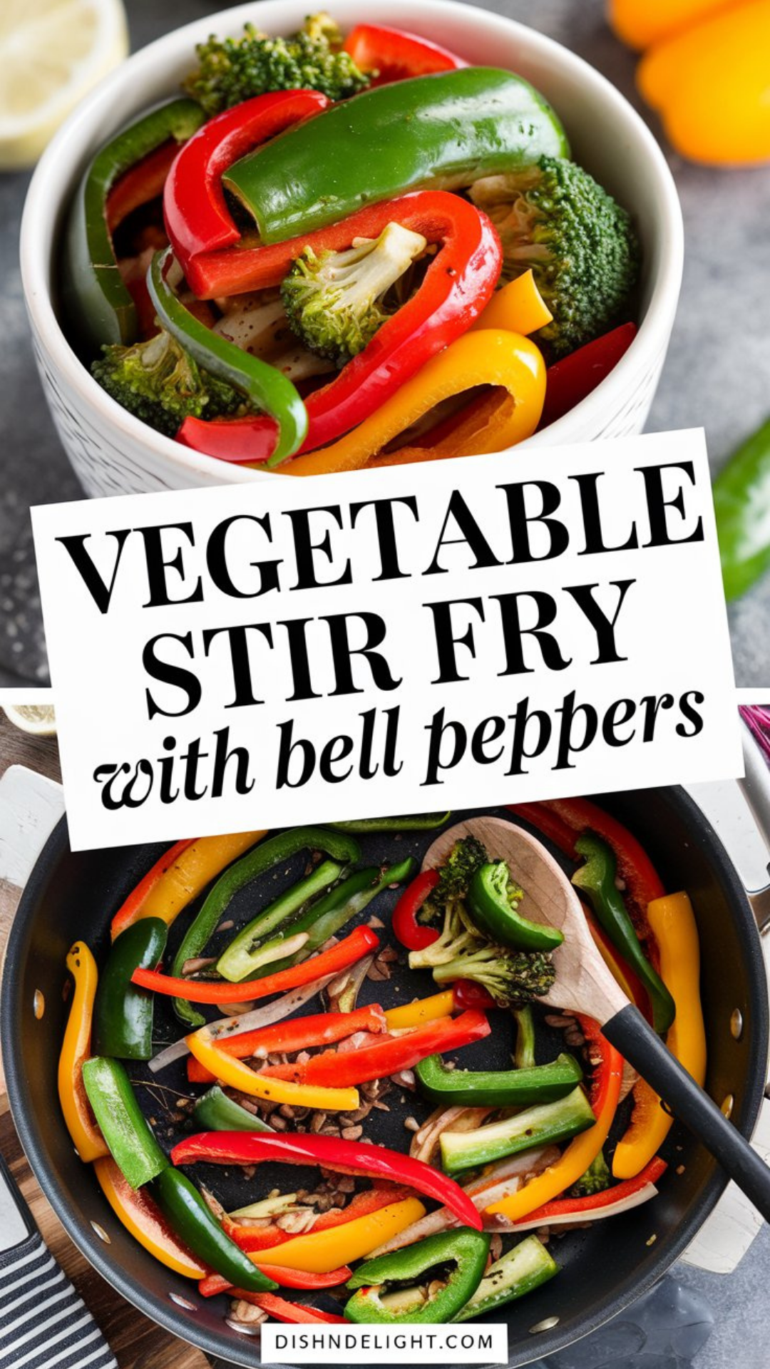 Vegetable Stir Fry with Bell Peppers Recipe