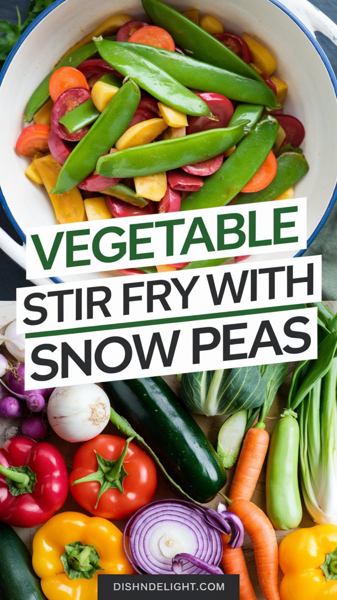 Vegetable Stir Fry with Snow Peas Recipe